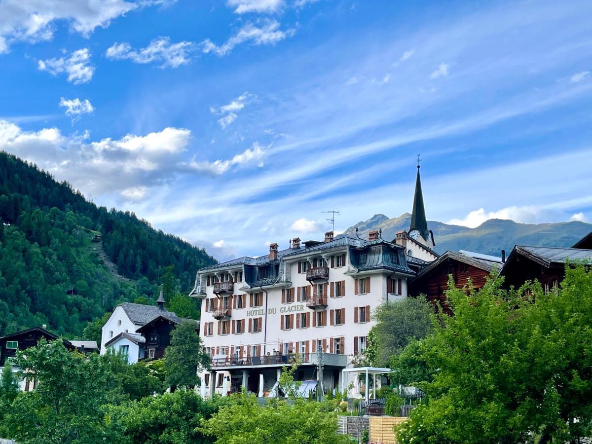 Du Glacier Boutique & Traditions Hotel Fiesch Exterior foto